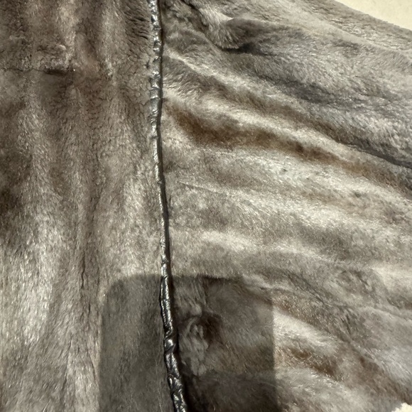 Genuine Rabbit Fur Coat - Picture 9 of 9